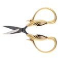 thumbnail image 3 of Vintage Swan Scissors, Stainless Steel Sewing Tool For Embroidery With Ergonomic Handle, Visual Appeal, 3 of 8