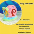thumbnail image 2 of Jouets Doux Spongebob Squarepants Poupée en Peluche - Rôle : Gary The Snail - Jouets Doux pour Enfants Cadeaux--week, 2 of 3