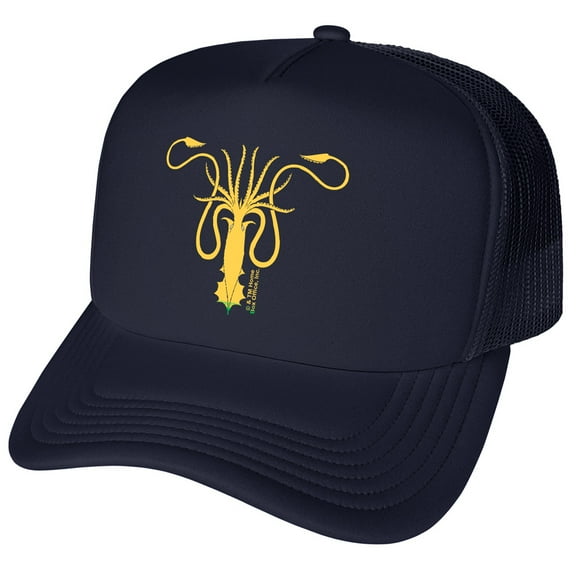 Game Of Thrones Greyjoy Sigil Foam Snapback Trucker Hat - Unisex for Men and Women