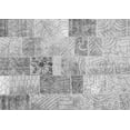 thumbnail image 1 of Ahgly Company Indoor Rectangle Patchwork Gray Transitional Area Rugs, 4' x 6', 1 of 1
