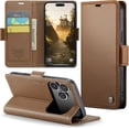 thumbnail image 1 of Case for iPhone 17 Pro Max Wallet Case with Card Holder, Kickstand RFID Blocking Magnetic Closure Shockproof Protective PU Leather Cover for iPhone 17 Pro Max Flip Case Wallet, 1 of 7