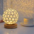 thumbnail image 4 of Crystal Tennis Lamp Rechargeable Led Energy-Saving Night Light Bedroom Sleep Touch Girl Decoration Lamp, 4 of 12