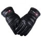 thumbnail image 5 of Guantes de cuero de invierno para hombres y mujeres, con forro polar, gruesos, resistentes al frío, cálidos, para ciclismo, antideslizantes, resistentes al frío, con pantalla táctil, guantes de, 5 of 5