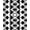 Black, Pattern 3, variant on ODIKA 4'x6' Machine Washable Non-Slip Area Rug, Orange & Mustard Geometric High Traffic Rug, Red, 366054