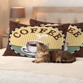 thumbnail image 3 of Farmhouse Coffee Outdoor Waterproof Pillow Covers, Vintage Coffee Cup Beans Country Decorative Rectangle Throw Pillowcase Sofa Cushion Sham for Patio/Couch/Chair, 20"x12" 2 Pack, 3 of 8