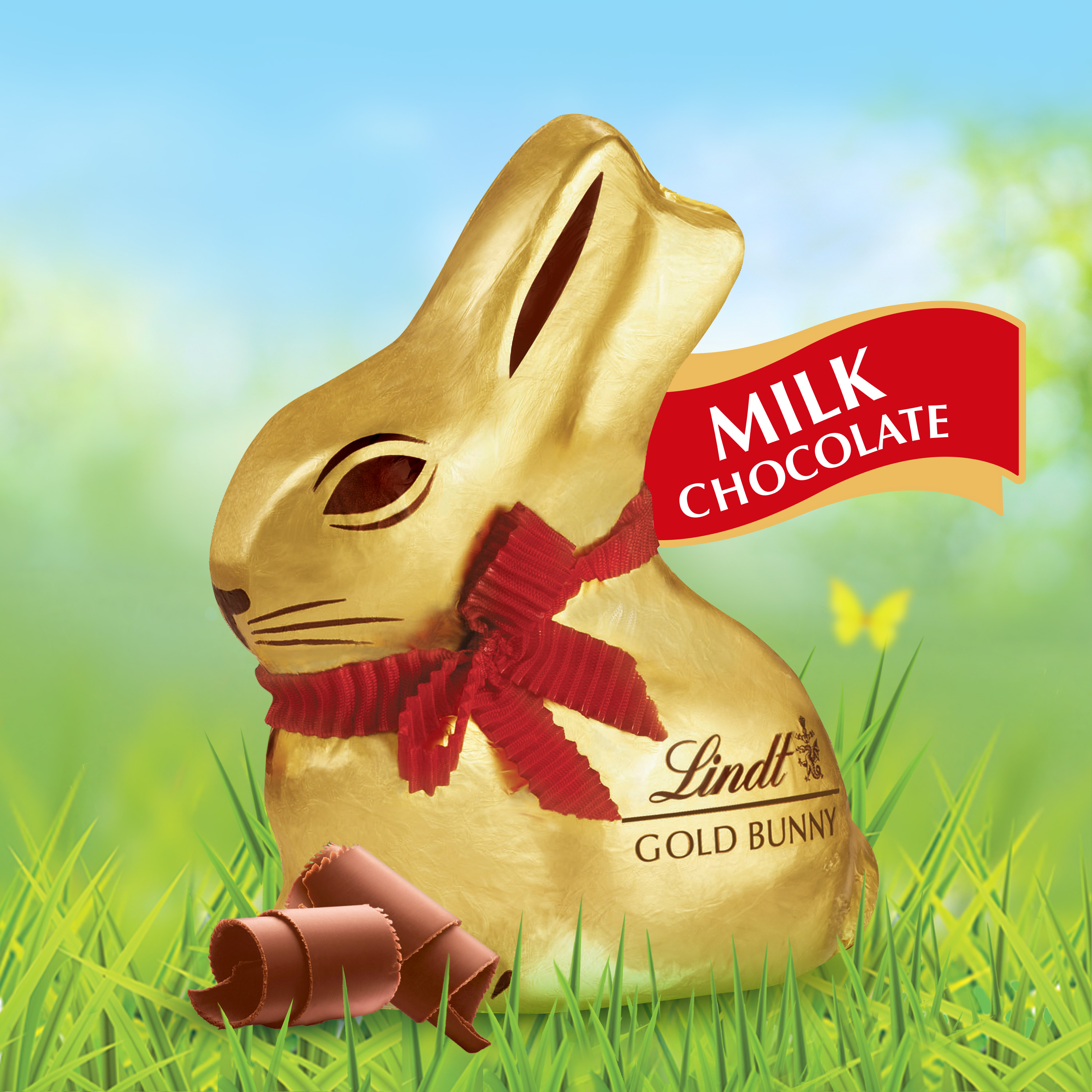 Lindt Gold Bunny, Milk Chocolate, Easter Chocolate Candy Bunny, 3.5 oz, 1 Count - image 2 of 12