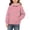 Red, variant on Lmnyox Kid's Hoodies Casual Warm Striped Long Sleeve Pullover Loose Sweatshirts with Pockets 3-14 Years