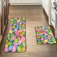 thumbnail image 5 of Kchsji Easter Kitchen Floor Mat Set 15.75x23.62+15.75x47.24" - Absorbent Non Slip Entrance Rug for Kitchen Bathroom Foyer Laundry Room, Party Favors Easter Holiday Decor Floor Mat Set for Home, 5 of 9