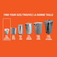 thumbnail image 5 of Hefty Garbage Bags, Strong X-Small 15 Litres White Kitchen, 60 Bags, 5 of 5