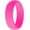 Hot Pink, variant on Wildfire Ring Neon Silicone Wedding Ring Engagement Ring, Silicone Rubber Wedding Bands for Men Women, Anniversary Idea for Couples (Yellow - Plain, 6)