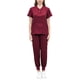 thumbnail image 1 of Conjunto de uniforme médico para mujer, cuello en V, bolsillos, top y pantalones, ropa de trabajo, ropa de trabajo de enfermera SG, 1 of 5