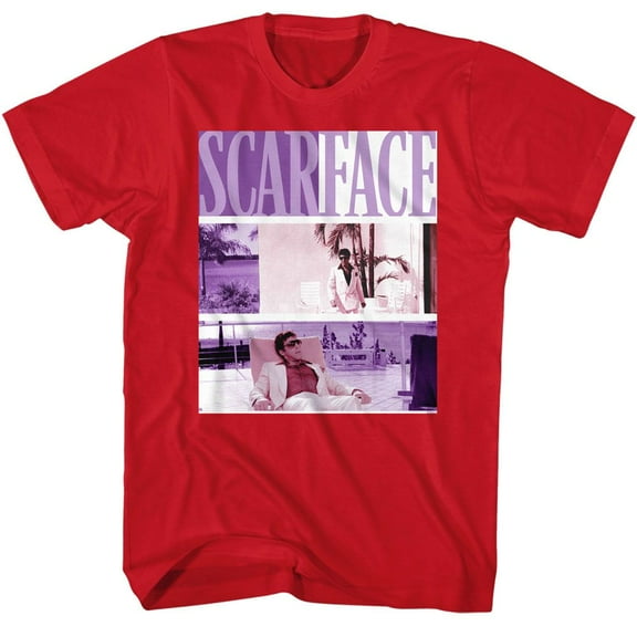Scarface Miami Red Adult T-Shirt M