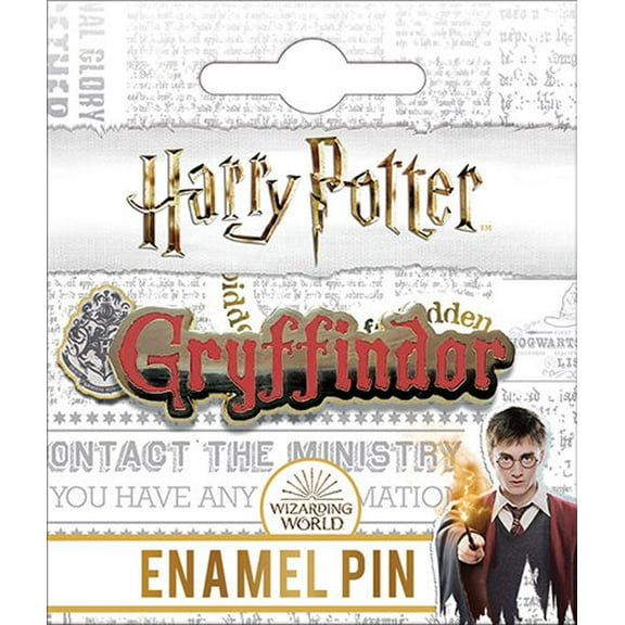 Harry Potter Gryffindor Name Enamel Pin
