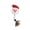 A, variant on NookHive Christmas Cotton Rope Ball Wand - Catnip Infused Hanging Toy, Interactive Halloween Cat Toys (Christmas Edition), Encourages Exercise, Durable for Chewing,A