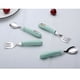 thumbnail image 1 of Juego de cuchara y tenedor infantil de acero inoxidable 304 para utensilios de cocina, 1 of 9