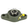 thumbnail image 1 of POCREATION Pillow Block Bearing, OD 47mm Oval Flange Bearing, For Machinery, 1 of 8