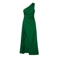 thumbnail image 7 of YuXingFu Summer Dresses with Sleeves Casual Maxi Scoop Neck Plus Size Womens Dress Sleeveless Solid Color Long Casual Summer Green S, 7 of 7