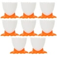 thumbnail image 3 of Mizh 8pcs Cute Egg Cups Easter Egg Cup Holders Cartoon Egg Holders Boiled Egg Cups for Breakfast, 3 of 7