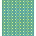 thumbnail image 3 of Ambesonne Yellow and Blue Duvet Cover Sets, Nostalgic Dots, 2-Twin, Teal Yellow, 3 of 4