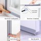 thumbnail image 1 of Sello de ventana de insonorización gris de 118 pulgadas/3M, cinta de sellado de ventana de espuma de PU autoadhesiva, parabrisas antirruido para ventanas corredizas y marcos de puertas ShuxiuWang 9024715439666, 1 of 1