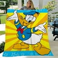 thumbnail image 3 of Donald Duck Print Throw Blanket Colorful Throw Blankets Lightweight Warm for Preschool Toddler Boys Girls, 39x59Inches, 3 of 10