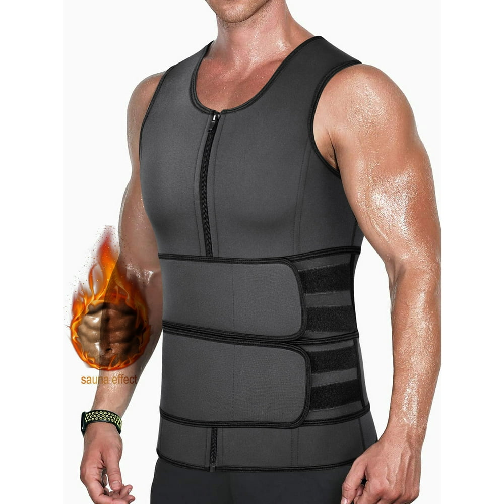 MISS MOLY Neoprene Sauna Suit for Men Workout Waist