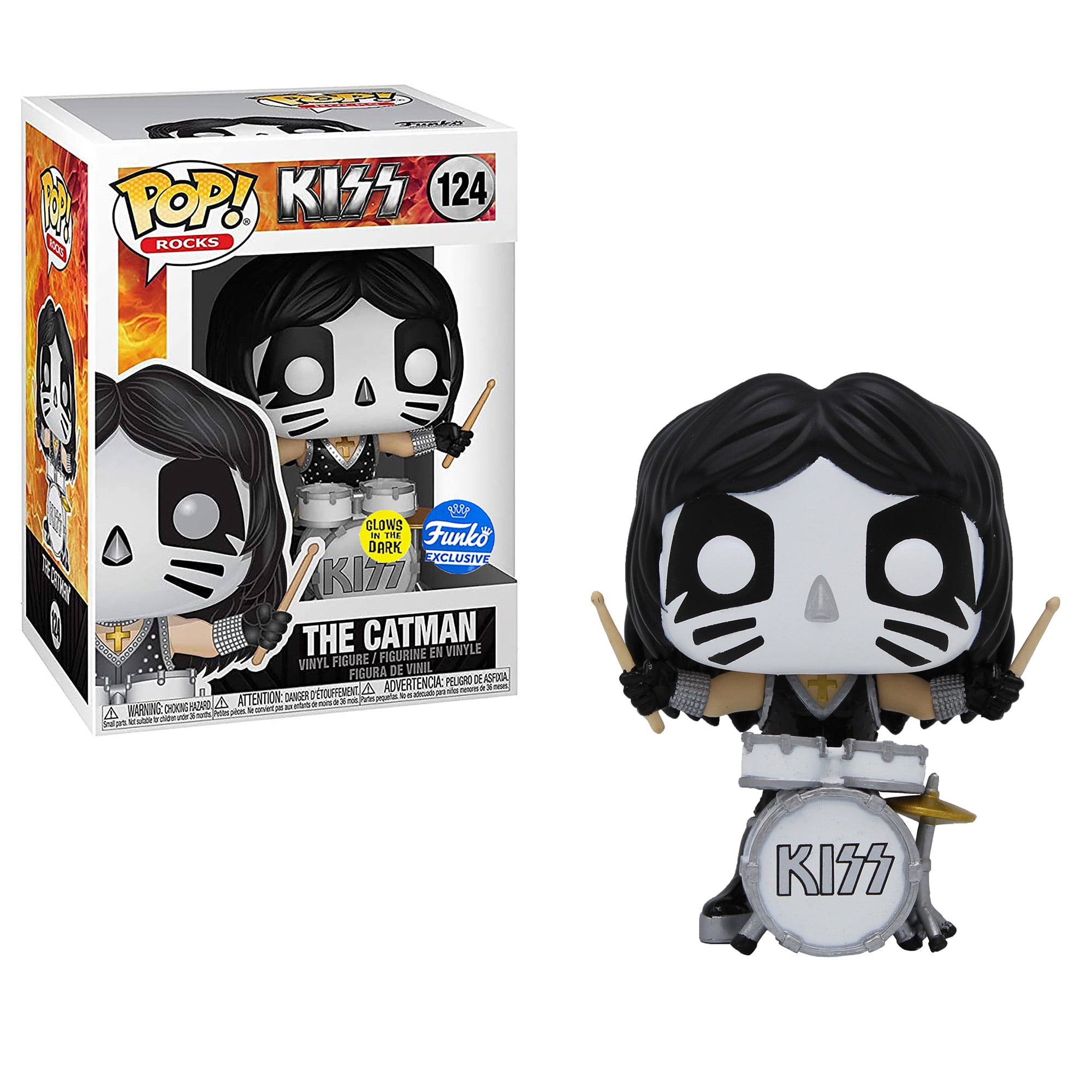 Funko POP! KISS: Band Set - Glow in the Dark Collectible Set