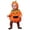 Orange-4, variant on Newborn Baby Boy Girl Halloween Pumpkin Costumes Outfit Jumpsuit Long Sleeve Zipper Hoodie Romper Onesie
