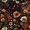 Dark Floral Pattern, variant on Yayeee Pillowcase Standard Size Set of 2 Satin Wrinkle Resistant Pillow Case, Various Toasts