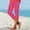 Z-Pink, variant on Faux Jeans For Women Stretchy High Waisted Elastic Leggings Dressy Faux Denim Capri Leggings Lightweight Cropped Pants Summer
