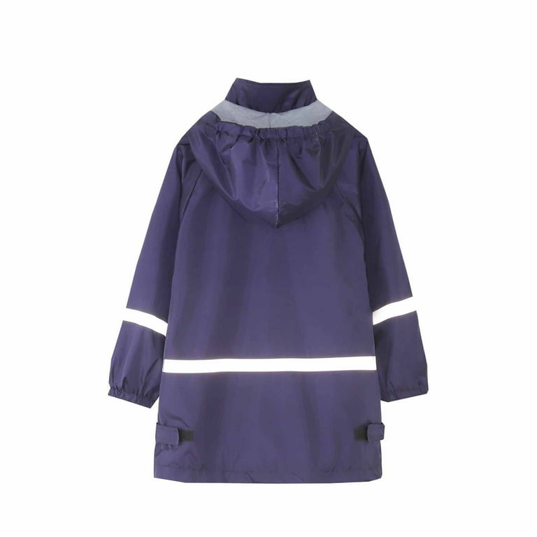 Zwiiyzr Children's Raincoats Waterproof Rain Jacket Ponchos Cute