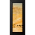 thumbnail image 2 of Atelier B Art Studio 9x18 Black Modern Framed Museum Art Print Titled - Walking in the Desert, 2 of 5