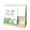 B, variant on Mini Desk Calendar, Small Calendar 2024-2025 -Standing Flip Desktop Calendar with Stickers for Home Office School Desk Decorations