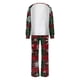 thumbnail image 4 of Conjuntos de pijamas navideños familiares a juego Grinch 2024, pijama de Grinch con parte superior y pantalones de pijama a cuadros, pijama de Grinch para niños y adultos para la familia, Hombres M, 4 of 4