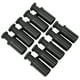 thumbnail image 2 of Tapón de extremo de tubo, 50 piezas de 16 mm Conector de extremo compuesto neumático Conector de enchufe de tubo Rendimiento confiable, 2 of 12