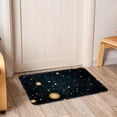 thumbnail image 6 of Constellation Non-Slip Polyester Floor Carpet Door Rugs - Machine Washable Kitchen Rug, 6 of 6