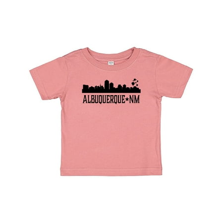 

Inktastic Albuquerque New Mexico City Skyline Silhouette Gift Baby Boy or Baby Girl T-Shirt