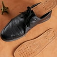 thumbnail image 6 of TELOLY Genuine Leather Insole for Shoes Men Women Comfortable Deodorant Casual Leather Orthopedic Feet Quality Cowhide Flats Shoe Sole Brown Eu38, 6 of 7