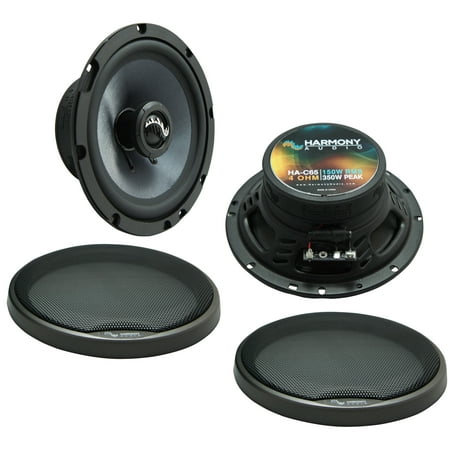 Fits Nissan 350Z 2003-2009 Front Door Replacement Harmony HA-C65 Premium Speakers (Best Speakers For 350z)