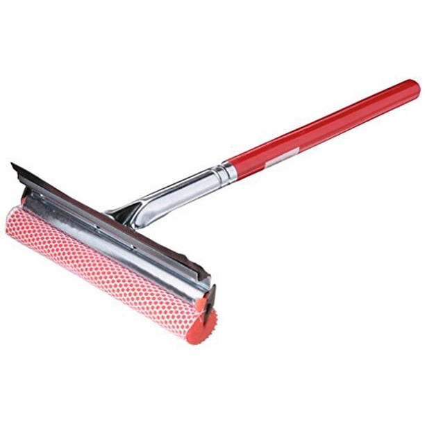 Ettore 59816 Auto Squeegee Scrubber with 16Inch Handle