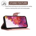 thumbnail image 4 of for Samsung Galaxy S20 FE Wallet Case, Elegant Card Holder Cash Slot PU Leather Kickstand Shoulder Strap Shockproof Protective Flip Women Girls Case Cover for Samsung Galaxy S20 FE, Coralpink, 4 of 6