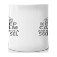 thumbnail image 3 of MERCEDES-BENZ 560 SEL Keep Calm and Drive Coffee Tea Ceramic Mug, 3 of 3