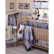 Sumersault - Animal Antics 4-Piece Crib Bedding Set