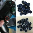 thumbnail image 3 of MasteelfCA 4 Pcs Housse de Protection en Silicone avec Prise pour Pouce pour Ps3 Ps4 360 One U Manettes de Jeu (Noir et Rouge), 3 of 3