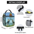 thumbnail image 6 of Wild Kratts Lunch Bag, Insulated Lunch Box Large Capacity Reusable Insulated Cooler Lunch Totes Bag For Work Office Camping Travel Picnic, 6 of 7