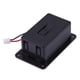 thumbnail image 1 of 1 caja de batería de 9V, soportes de cubierta para pastilla de bajo de guitarra, negro, 1 of 3