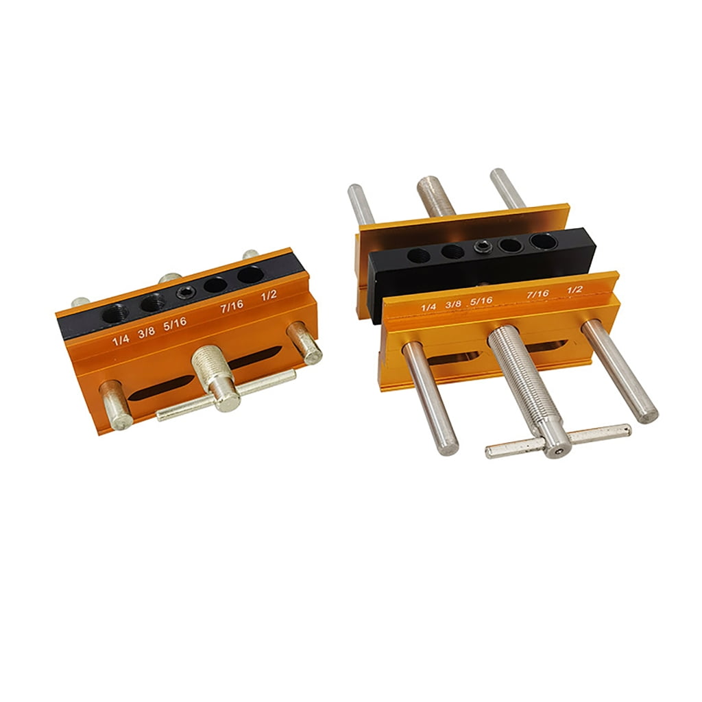 ZPAQI Professional Self Centering Dowelling Jig Wood Dowel Hole Drilling Guide