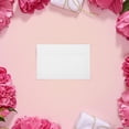 thumbnail image 1 of SHOWERORO 50pcs Kraft Paper Greeting Card Envelopes Self Seal For Photos, 1 of 6