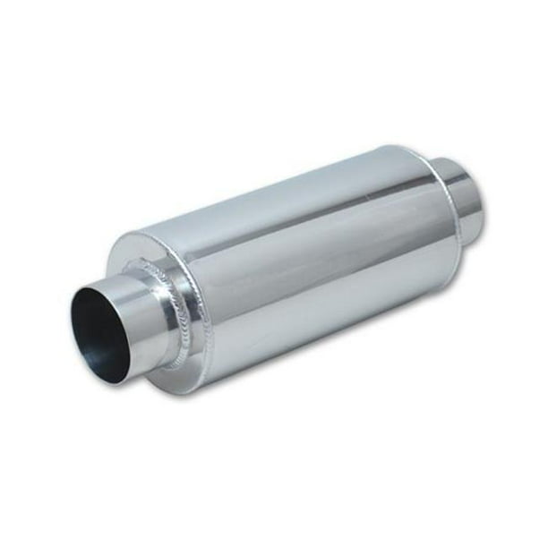 VIBRANT 12902 Aluminum Exhaust Muffler 4 inch