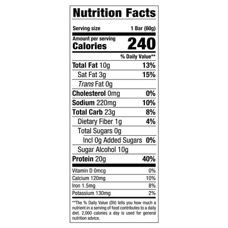 think! High Protein Bar Chunky Peanut Butter